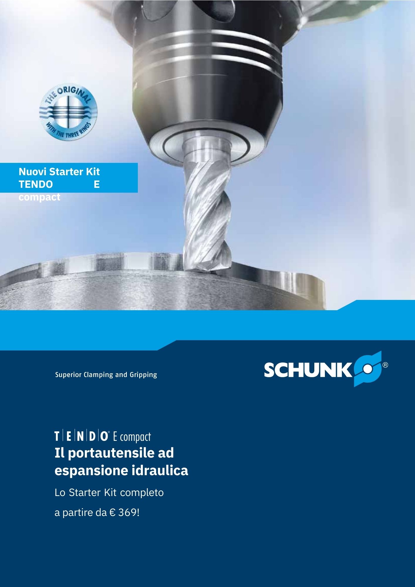 Schunk – Tendo E Compact – Il portautensile ad espansione idraulica